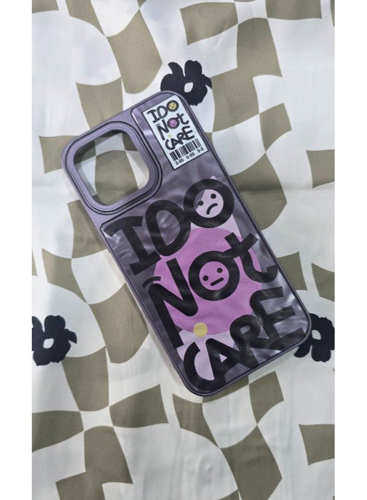 CATANES Letter Phone Case Cover for Apple iPhone 14 Pro Max Purple-3