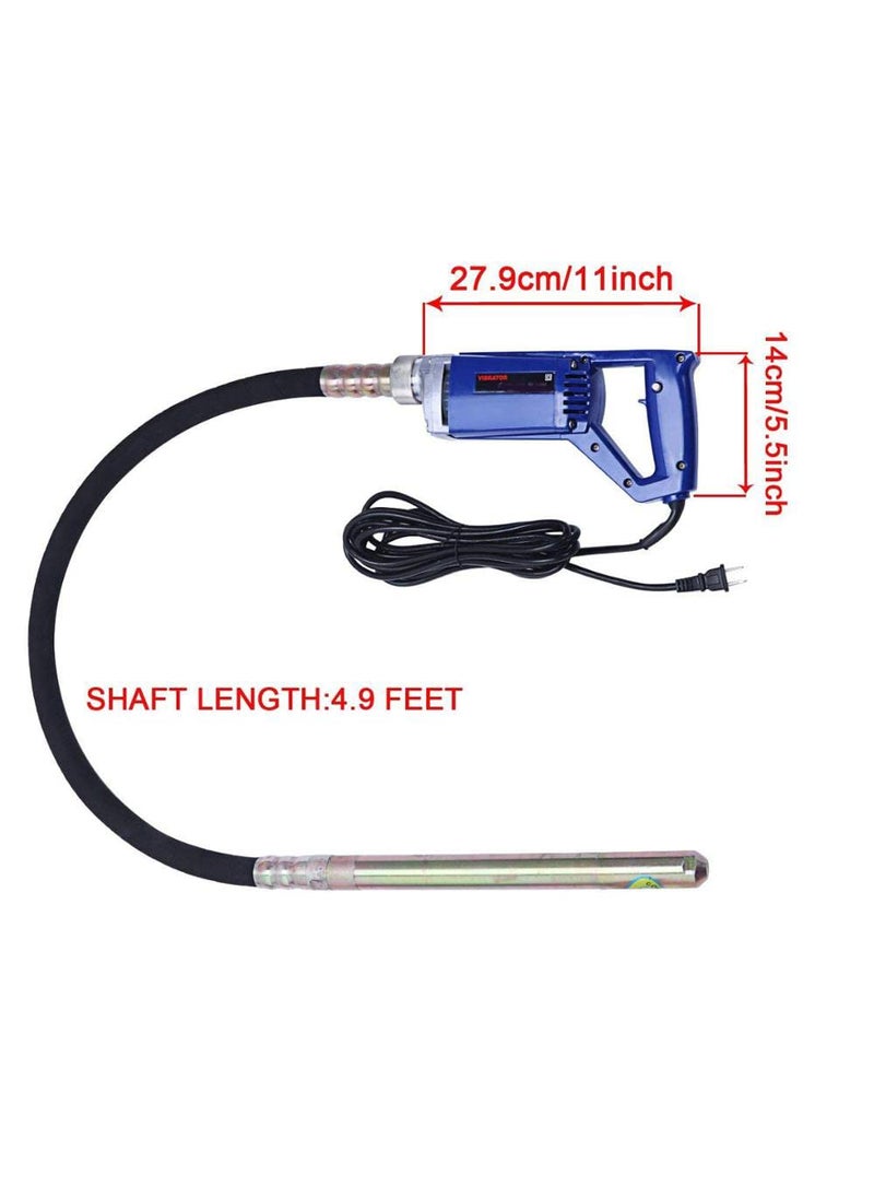 Shoppingekart concrete vibratoriron needle 15 m Machine 600 W 35mm ColorMulti  - Image 4