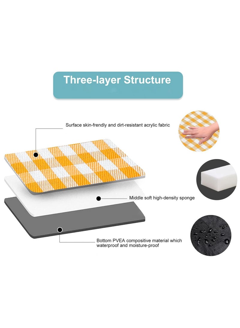 Generic Large Picnic Mat, Lightweight Portable Picnic Blanket, Waterproof Insulation Camping for 4 to 6 Outdoor & Picnic Blanket Mat, 200 * 200 CM Sand Proof Beach Mat for Camping, Hiking, Festivals  - Image 4