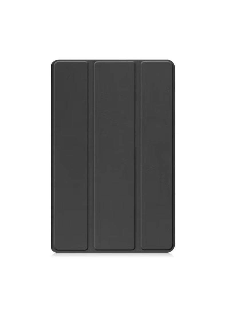 Slim Stand Hard Back Shell Smart Cover Case for Samsung Galaxy Tab A9 Plus Black - Image 5