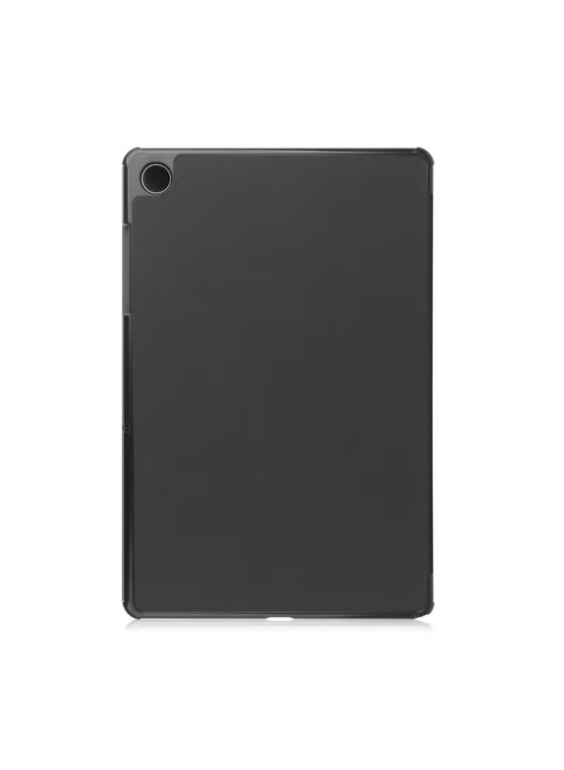 Slim Stand Hard Back Shell Smart Cover Case for Samsung Galaxy Tab A9 Plus Black - Image 4