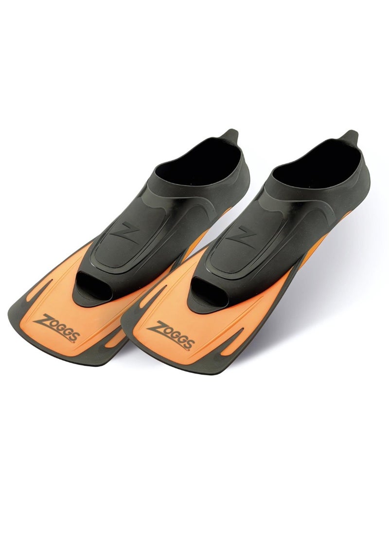 ZOGGS Zoggs Swim Energy Swimming Fins - High Grade Polypropylene, For Youth & Adults, Size 34  - Image 1