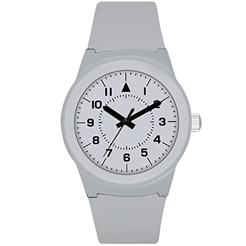 Acnos Grey Colors PU Strap Analog Watch for Women - Grey Strap - Image 1