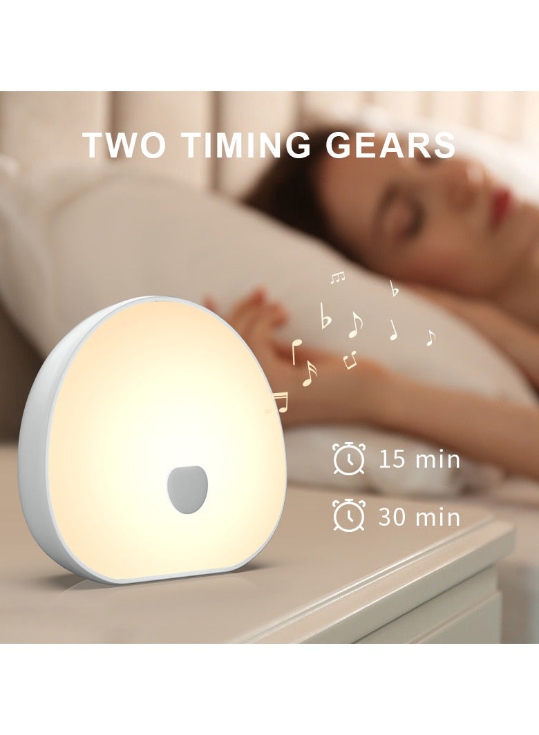 general White Noise Sleep Device Smart Rechargeable Touch Colorful Night Light Baby Wake Up Night Feeding Soothing Device - Image 2