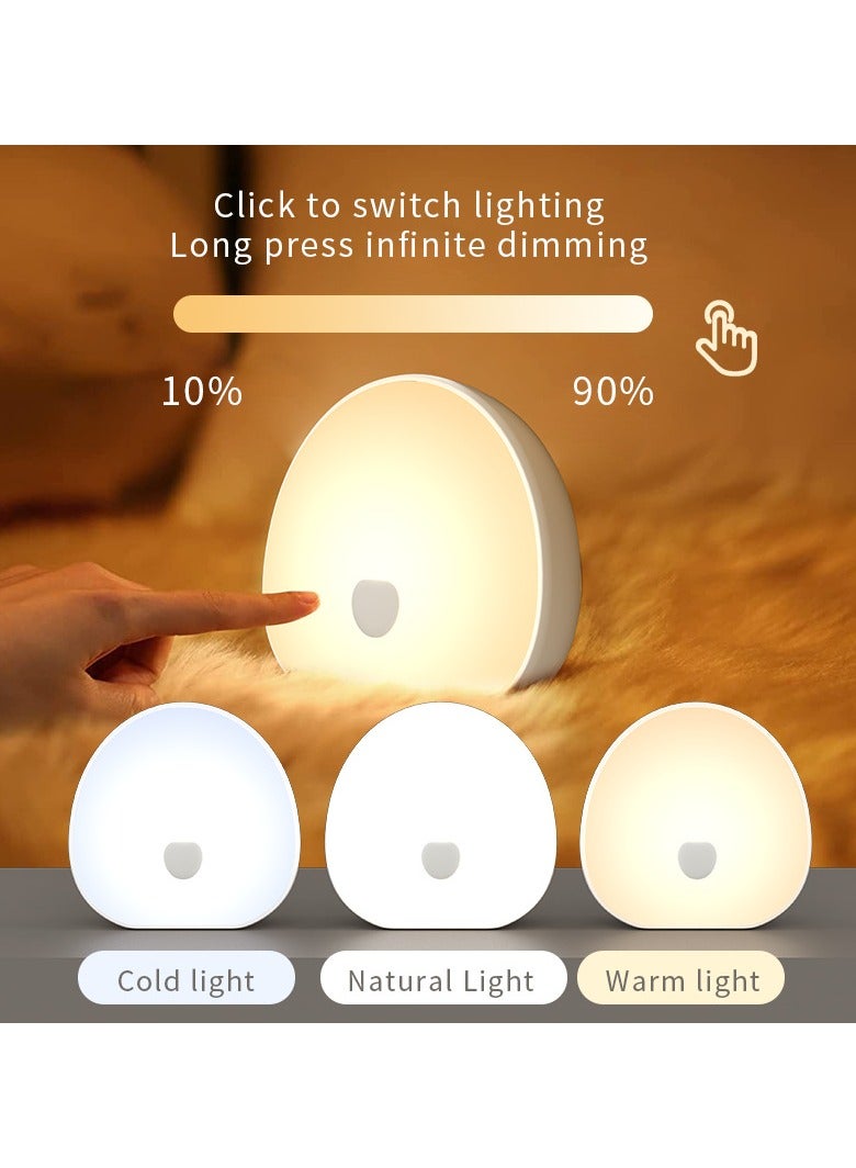 general White Noise Sleep Device Smart Rechargeable Touch Colorful Night Light Baby Wake Up Night Feeding Soothing Device - Image 4