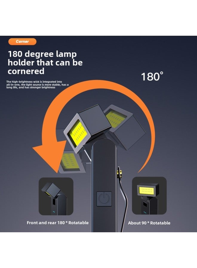 Auto Repair Work Light Super Bright Multi-light Source Charging Strong Light Lighting Flashlight Magnetic Emergency Anti-fall Auto Repair Light-Product Specifications:Magnetic Universal Light - Image 2