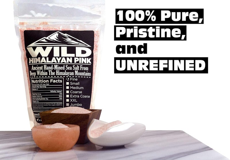 Wild Foods Wild Himalayan Pink Salt - 100% Natural Gourmet Salt - Image 3