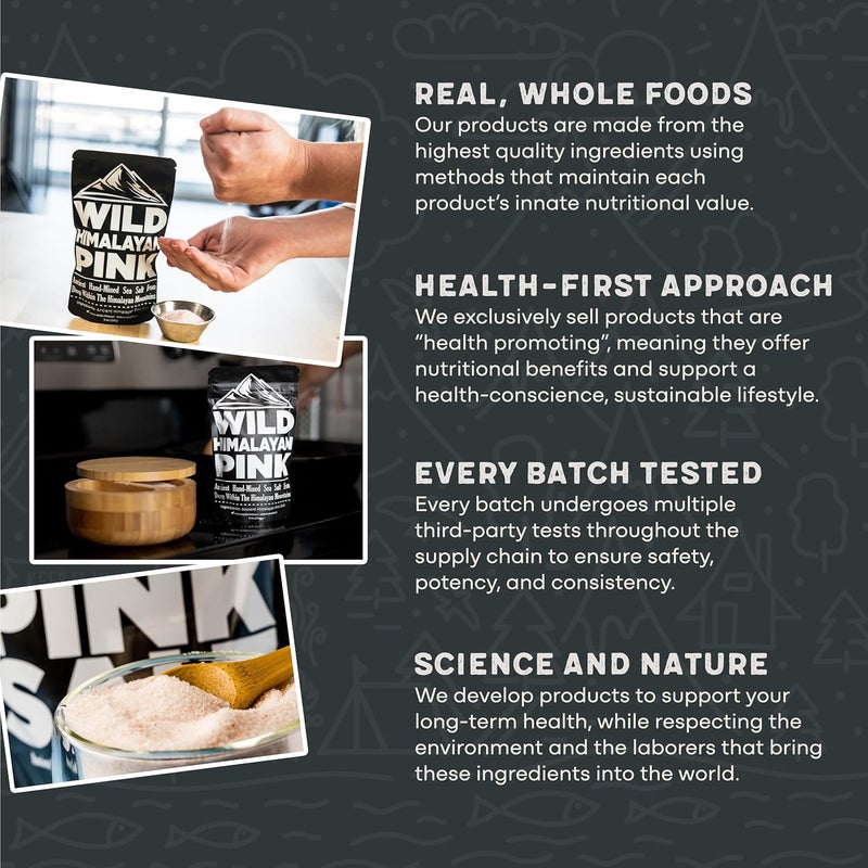 Wild Foods Wild Himalayan Pink Salt - 100% Natural Gourmet Salt - Image 5