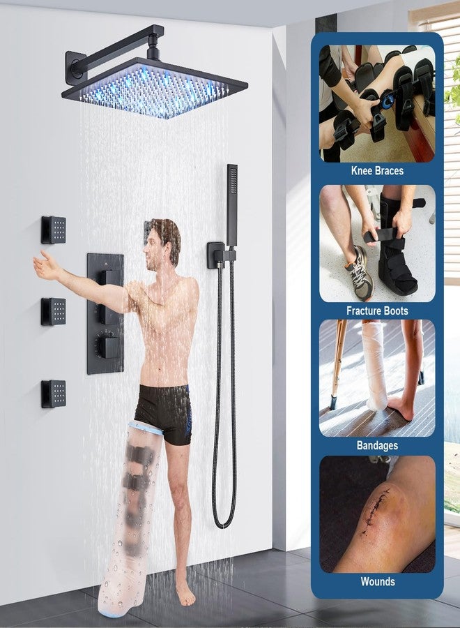 Sleek Ideas Waterproof Cast Covers for Shower Leg - Extra-Large Cast Protector for Adult with Non-Slip Bottom，Reusable Sleeve, Wound Cover For Bandage, Knee Brace, Foot Boot Shower & Swimming After Surgery - Image 5