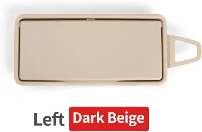 QASULER Car Sun Shade Visor Makeup Mirror Cover - Image 2