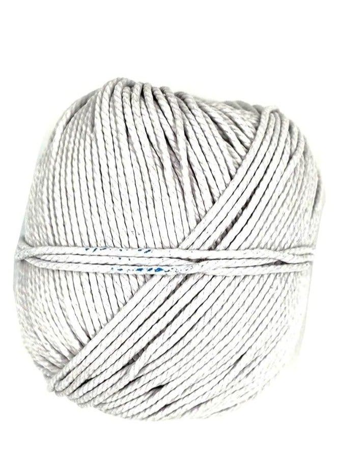 راهالايف Natural Twisted Cotton Twine 90g – 45 Meters | Biodegradable Craft String for DIY, Gardening, Gift Wrapping  - Image 1