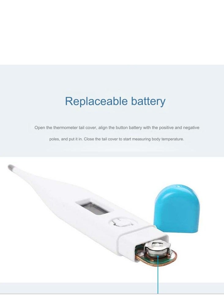 5 PCS Electronic Thermometer Digital Smart Thermometer , Thermometer For Adults And Children, 60 Second Fever Electronic Thermometer (Hard Head) - Image 3