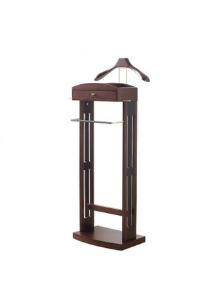 Proman Products Milan Valet Stand with Drawer, Top Tray, Contour Hanger, Trouser Bar, Tie & Belt Hooks and Shoe Rack - VL16226 - pzsku/ZA8A5ABE01D78EA4D5206Z/45/_/1731077416/502e38d5-3d18-4d05-8194-d45116a9717e