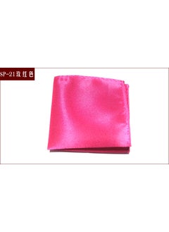 Generic Mens Formal Pocket Squares Solid Colors SP-21 Red 