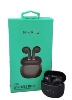 HEATZ HB14 Touch Sensor TWS Bluetooth Headphones ENC True Wireless Bt 5.3 HIFI Stereo Mode Non-Noise Cancelling Earphones & Headphones  - Image 3