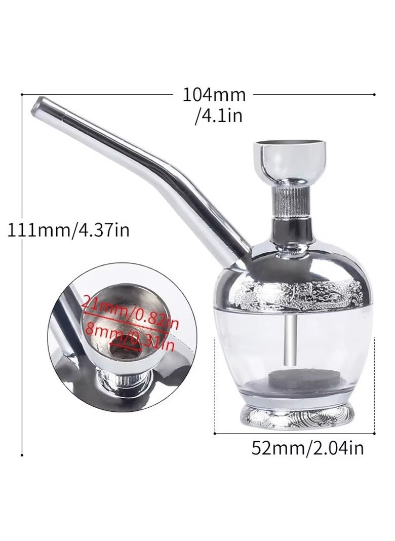 Yishang 1pc Home Filter Mini Hookah Filter Water Smoking Pipe Tar Tobacco Cigarette Cigar Risn Material Tube Holder  - Image 4