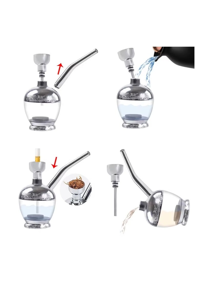 Yishang 1pc Home Filter Mini Hookah Filter Water Smoking Pipe Tar Tobacco Cigarette Cigar Risn Material Tube Holder  - Image 5