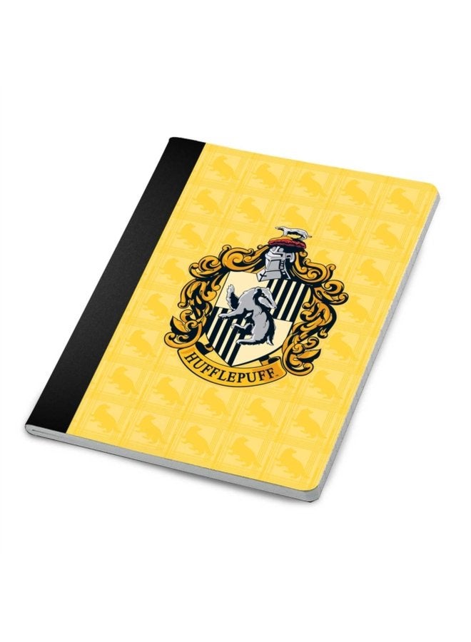 Harry Potter Hufflepuff Notebook and Page Clip Set - Paperback