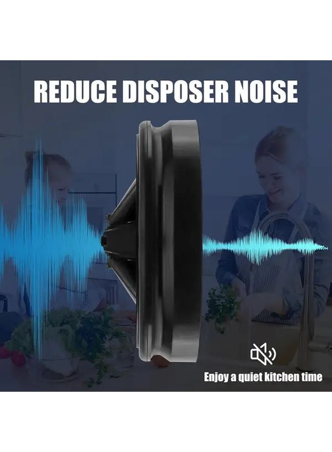 Deep Black Garbage Disposal Splash Guard Replacement For InSinkErator Evolution Series - Image 5