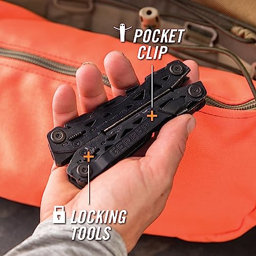 Gerber Gear Suspension-NXT EDC Multitool 15-in-1 Pocket Knife, Needle Nose Pliers and Wire Stripper for Camping and Survival, Black - Image 3