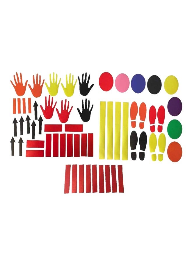 Midlee Get Creative! Wall & Floor Sensory Hallway Set for Schools - Image 2