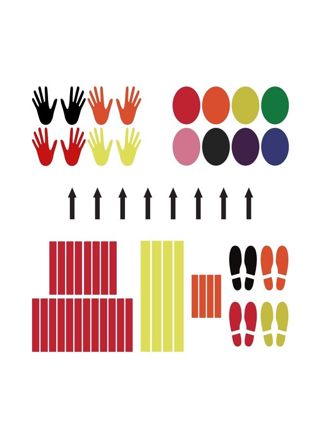 Midlee Get Creative! Wall & Floor Sensory Hallway Set for Schools - Image 1