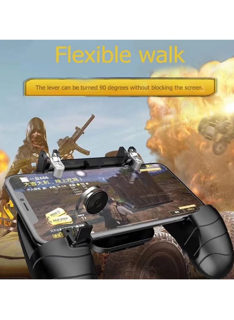 K11 Wireless Bluetooth Gamepad Joystick Remote Control Controller with L1R1 Fire Shooter Buttons for IOS Android PUBG Mobile Game Handle Support Dual Vibration and Ergonomic Design  - Image 5