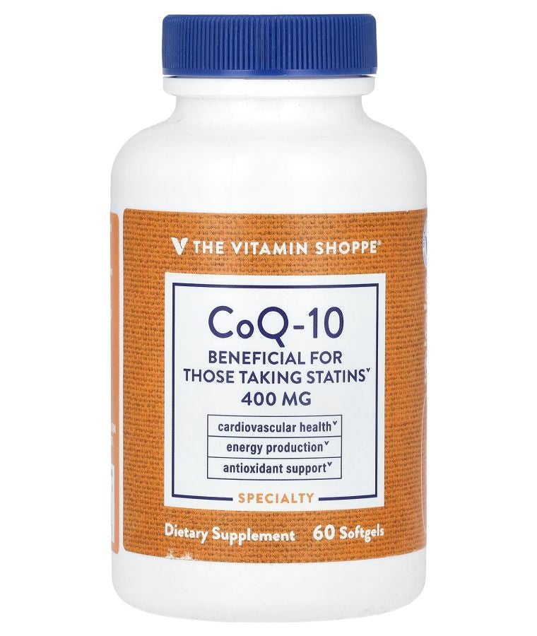 The Vitamin Shoppe CoQ-10 400 mg 60 Softgels