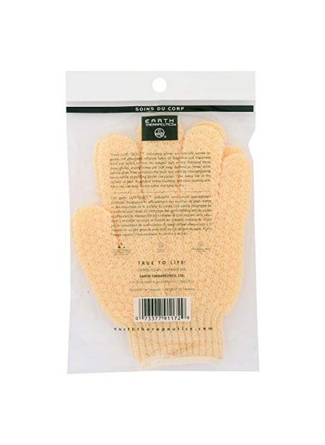 Earth Therapeutics - Hydro Exfoliating Gloves Natural 1 Pair - Image 1