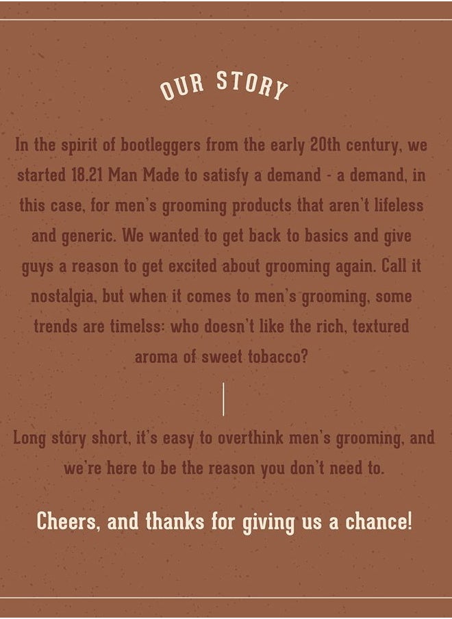18.21 Man Made - Men's Spirits Spritzer Noble Oud, 3.4 oz. - Long-Lasting All Over Body Spray with Masculine Aromatics - Gifts for Him - Image 1