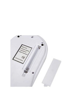 Relax Smart Digital kitchen scale up to 10 kg, white color 24.5x3.5x17 cm white 24.5x3.5x17 cm  - Image 2