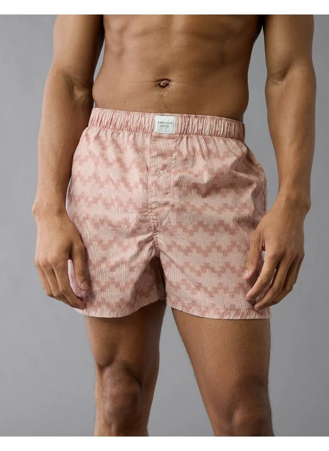 امريكان ايجل AEO Plaid Stretch Boxer Short