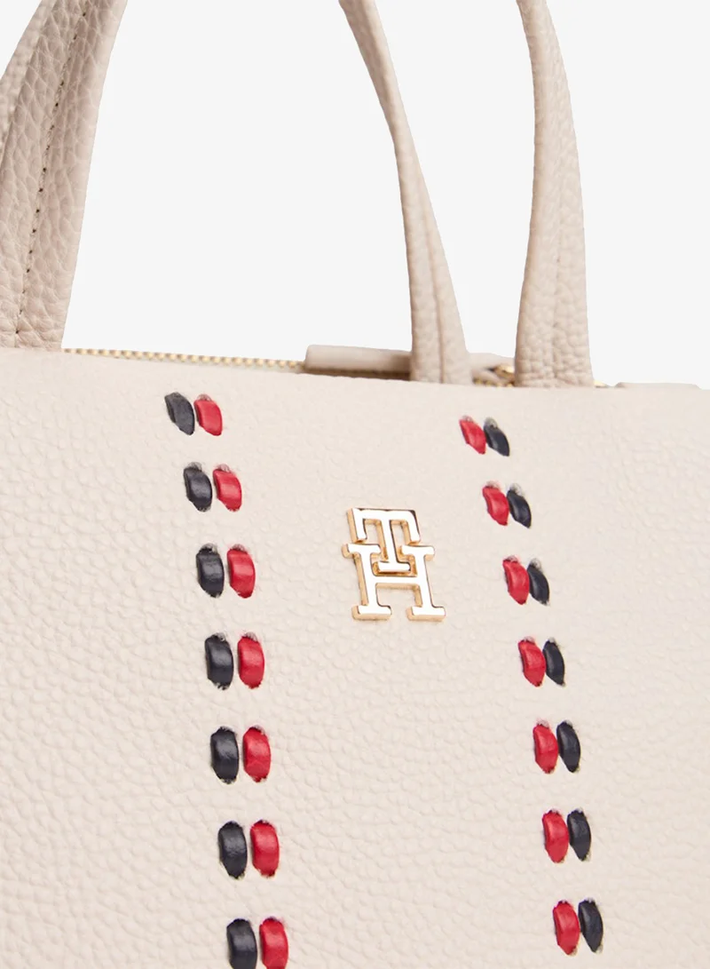 TOMMY HILFIGER  Timeless Essential Mini Satchel for Women | Best Price UAE