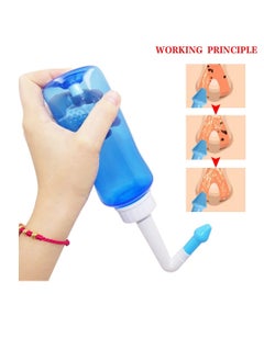 BAIG 300ml Nose Cleaner Therapy For Adults Children Nose Wash Clean Treatment Protective Moisturizer Prevent Allergic Runny nose Cure  - Image 3