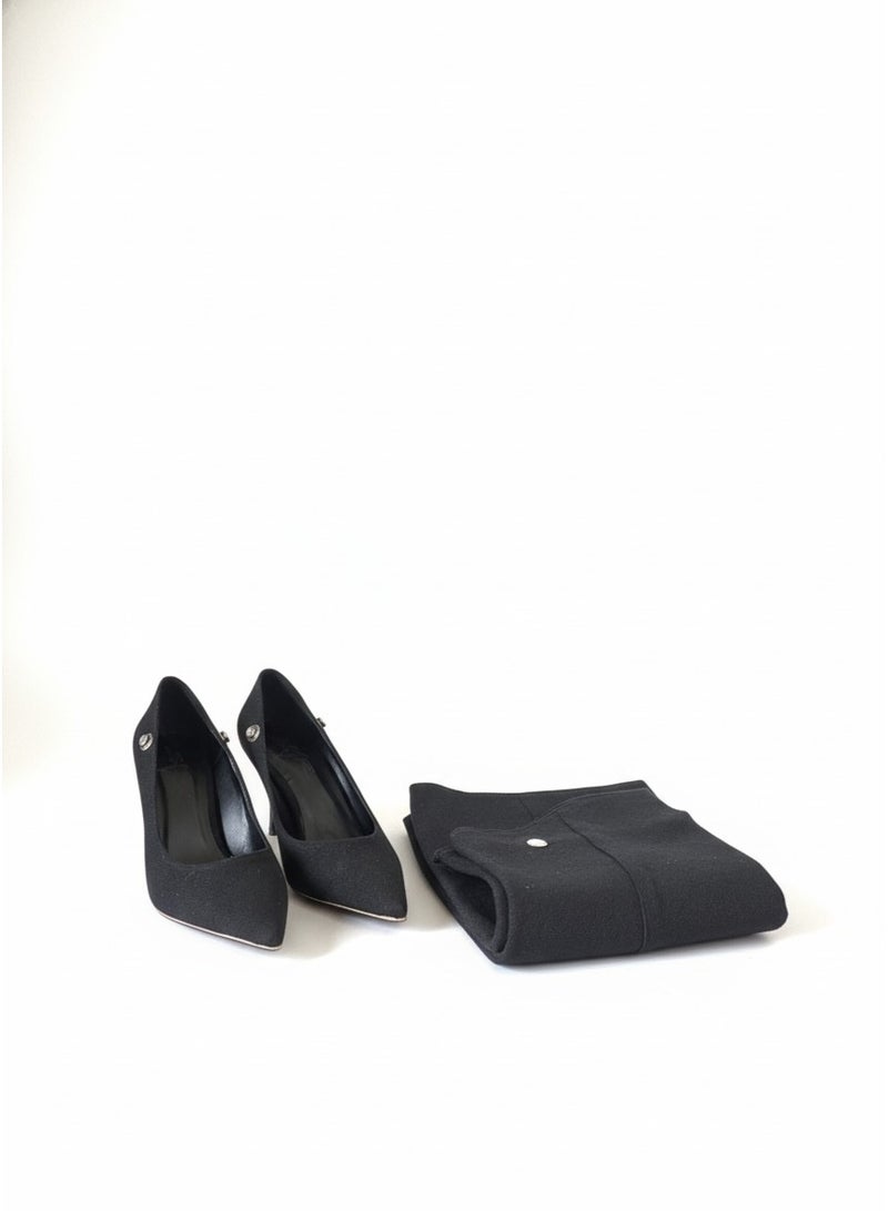 فيبراندا بوت طويل أنيق قماش بتصميم عصري وجذاب - Image 3