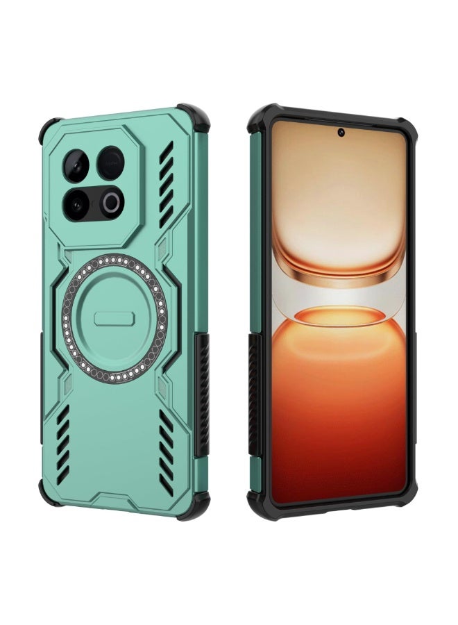 general Fashion phone compatible with Vivo IQOO Z10 Turbo 5G phone (domestic version) full body durable shockproof thin steel durable supports wireless charging protect the phone - Image 2