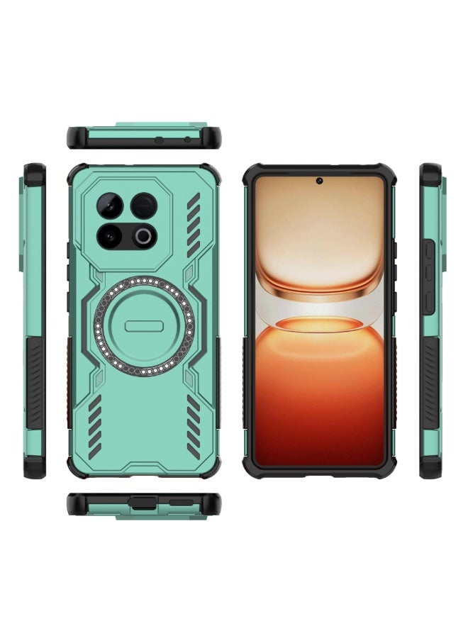 general Fashion phone compatible with Vivo IQOO Z10 Turbo 5G phone (domestic version) full body durable shockproof thin steel durable supports wireless charging protect the phone - Image 1