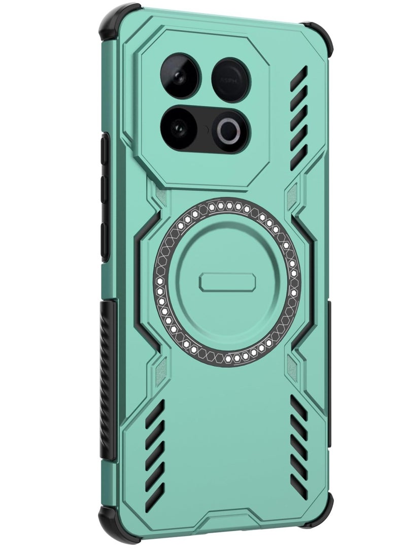 general Fashion phone compatible with Vivo IQOO Z10 Turbo 5G phone (domestic version) full body durable shockproof thin steel durable supports wireless charging protect the phone - Image 3