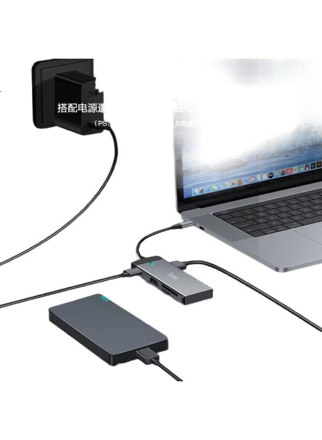 Chuanyu Type-C Expansion Dock, Usb-C To Hdmi Converter, Hub With Sd/Tf Card Reader, Compatible With Huawei, Apple Macbook, 7-In Hdmi + Pd Fast Charging + Usb/C*3 - Image 3