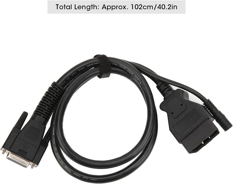 klarako Car Decoder Cable, 102cm Car Decoder Cable Connection Line Diagnostic Instrument Test Main Wire Replacement for Fcar F7S F8S C8 A8 - Image 3