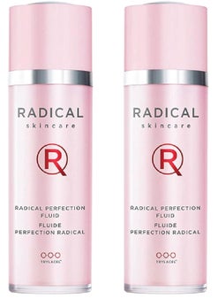 Radical Skincare Radical Skincare Perfection Fluid  2 in 1 AntiAging Serum Lotion  Energizes Brightens  Blurs Imperfections  For All Skin Types Including Sensitive Skin  Paraben  Cruelty Free 1 oz 2 Pack 