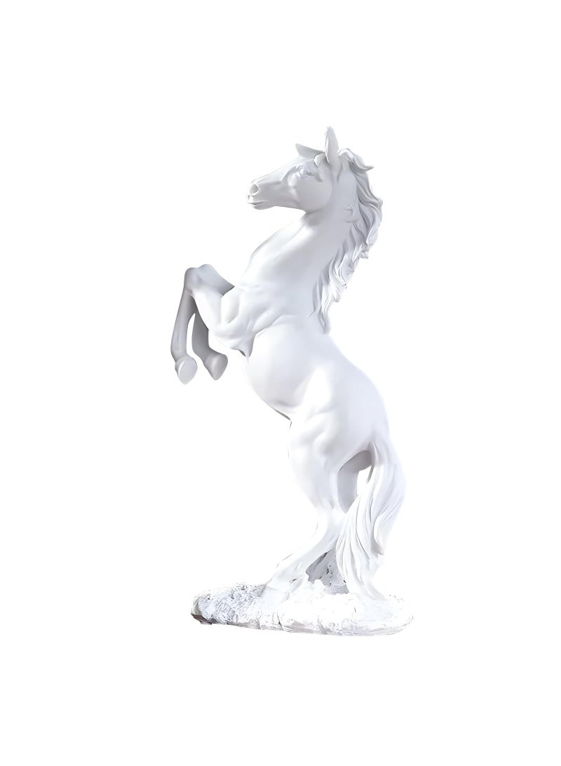 الأزرق جي دبليو ديكور المنزل النحت التماثيل الحديثة ديكور المنزل الحصان التماثيل التماثيل الراتنج الفن هدية غرفة نوم المنزل غرفة المعيشة مكتب - Image 1