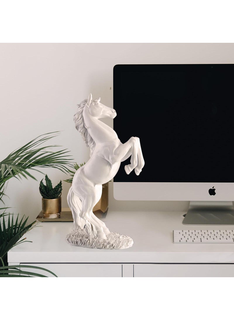 الأزرق جي دبليو ديكور المنزل النحت التماثيل الحديثة ديكور المنزل الحصان التماثيل التماثيل الراتنج الفن هدية غرفة نوم المنزل غرفة المعيشة مكتب - Image 4