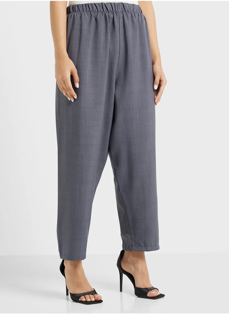 هيا كلوزيت Drawstrings Stylish Blouse & Pants Set