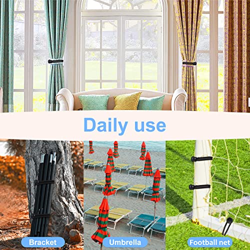 Skytened 30PCS of 3 Sizes Ball Bungee Cords, 6, 9, 11 Inch Tarp Canopy Bungee Balls, Heavy Duty Tie Down Cord for Shelter, Gazebo, Camping, Tent, Cargo, Holding Wire and Hoses (Ball Size 1 inch) - Image 5