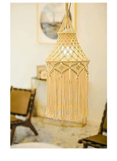 Macrame Lamp Shade Boho Hanging Pendant Light Cover Modern Office Bedroom Living Room Nursery Dorm Bohemian Home Decor - pzsku/ZA8A6A069680196489951Z/45/_/1701919078/e332b7b0-0c82-4340-bb30-2a4bdfad5aed