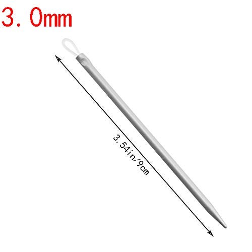 Maxmoral 3Pcs Nylon Thread Rope, Yarn & Wool Eye Needles - Image 4