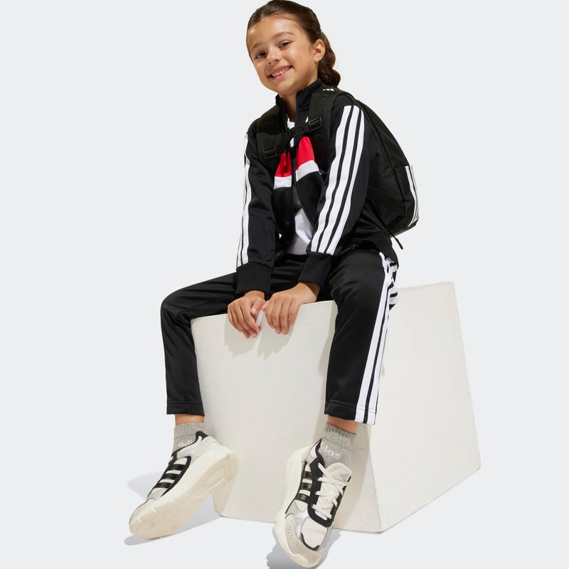 Adidas Kids Essential Tiberio 3 Stripe Tricot Tracksuit - Image 5