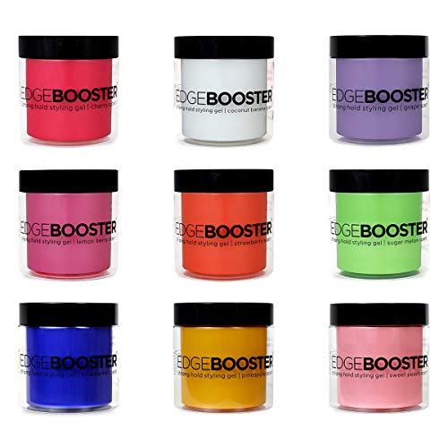 EDGEBOOSTER Style Factor Edge Booster Strong Hold Styling Gel, 16.9 Ounce (Lemon Berry) - Image 1