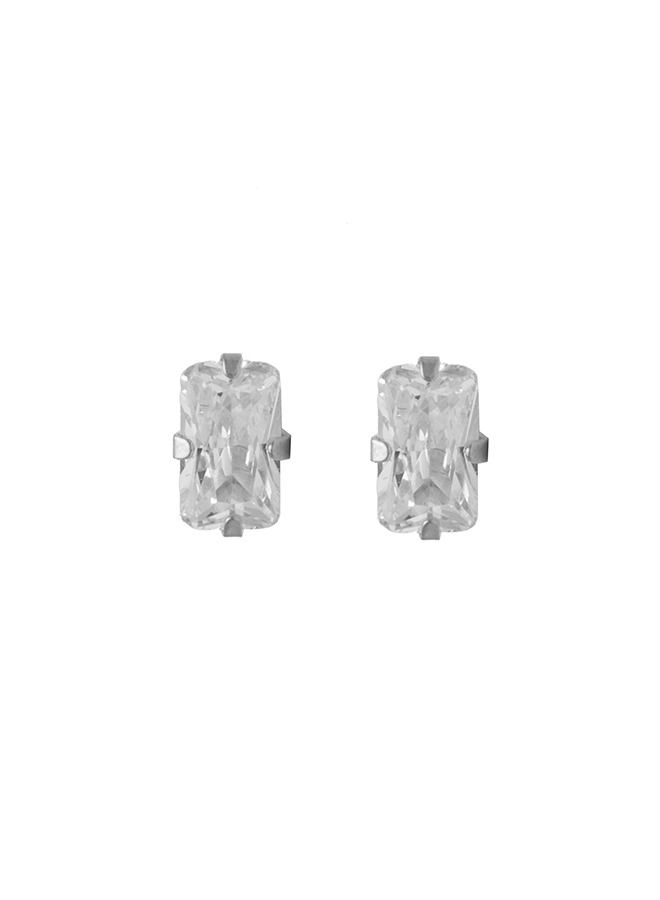 Studex 5*3MM Cubic Zirconia Allergy-Free Stainless Steel Ear Studs - Image 1